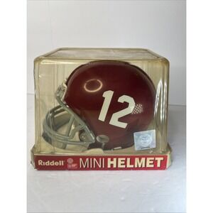 Riddell NCAA Alabama #16 Mini Football Helmet 4" High Bama Boxed